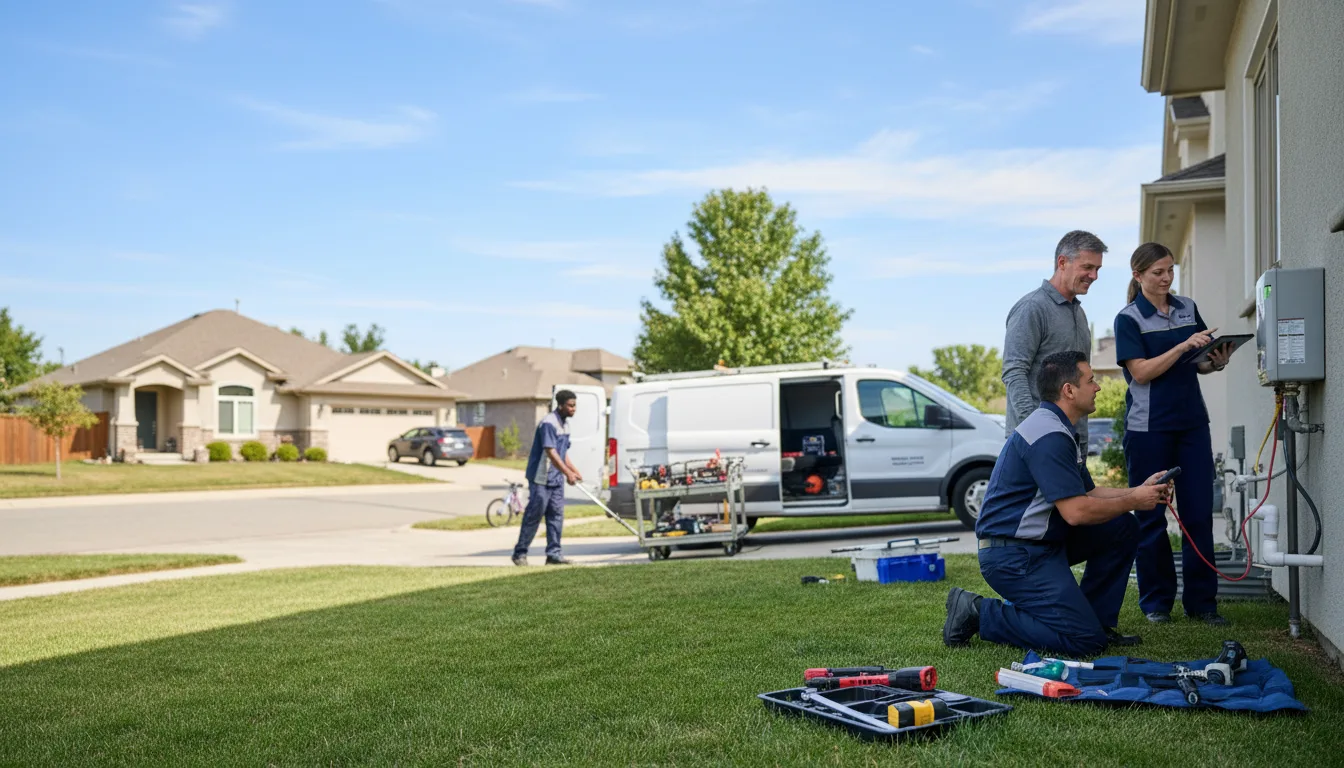 Tankless water heater service in Bobtown, PA